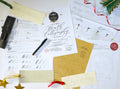 Christmas Brush Calligraphy Workshop at Calme, Thornton-Cleveleys 24.10.26