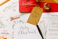 Christmas Calligraphy Workshop at Cheshire Clay Studios 14.11.26